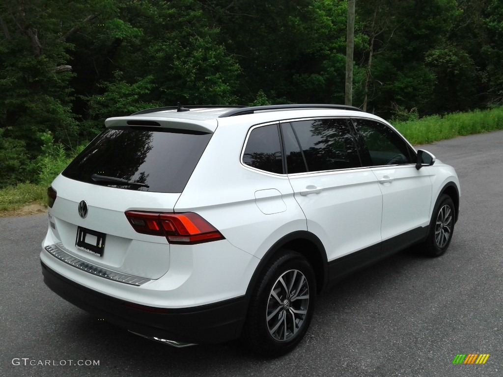 Pure White 2019 Volkswagen Tiguan SE Exterior Photo #141997539