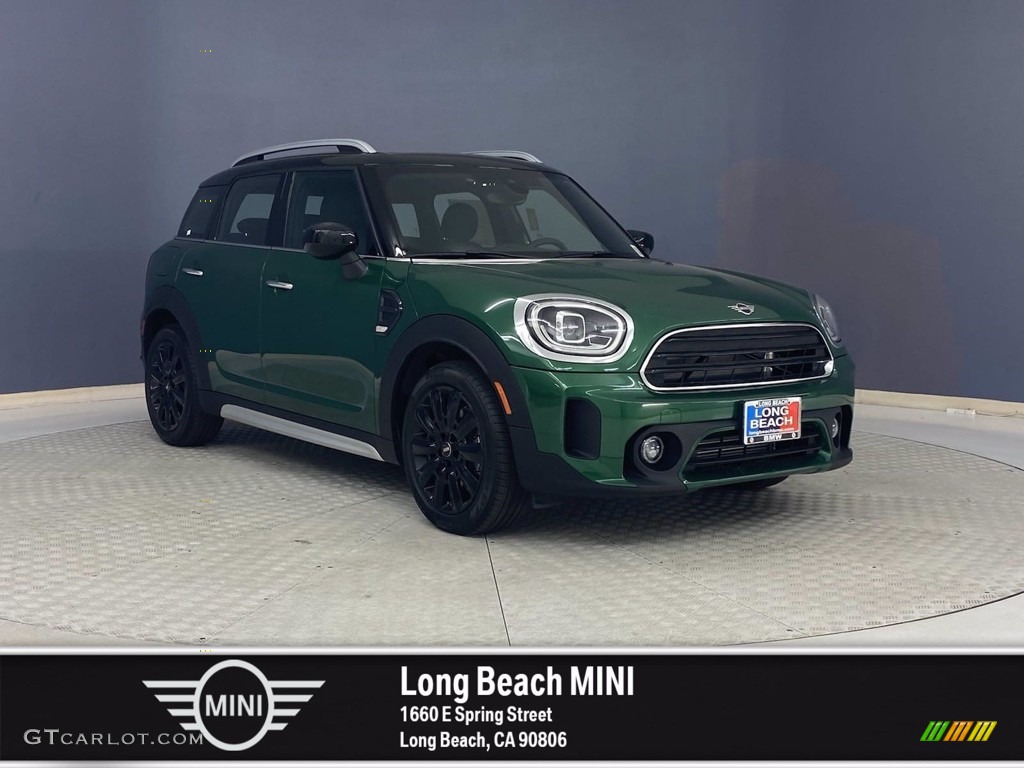 2022 Countryman Cooper - British Racing Green IV Metallic / Carbon Black photo #1
