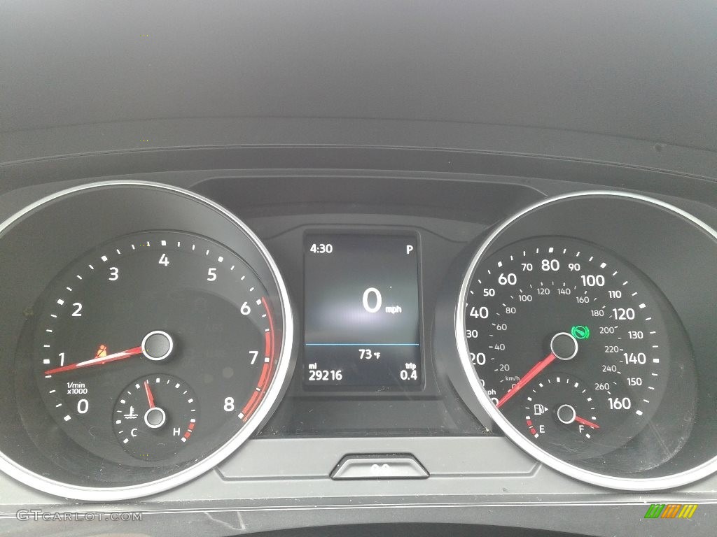 2019 Volkswagen Tiguan SE Gauges Photo #141997917