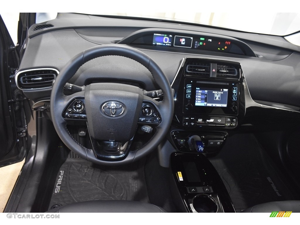 2019 Prius XLE AWD-e - Magnetic Grey Metallic / Black photo #12