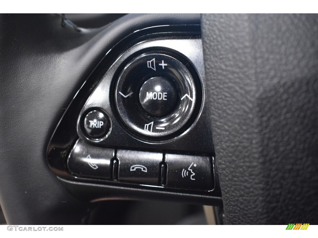 2019 Prius XLE AWD-e - Magnetic Grey Metallic / Black photo #13