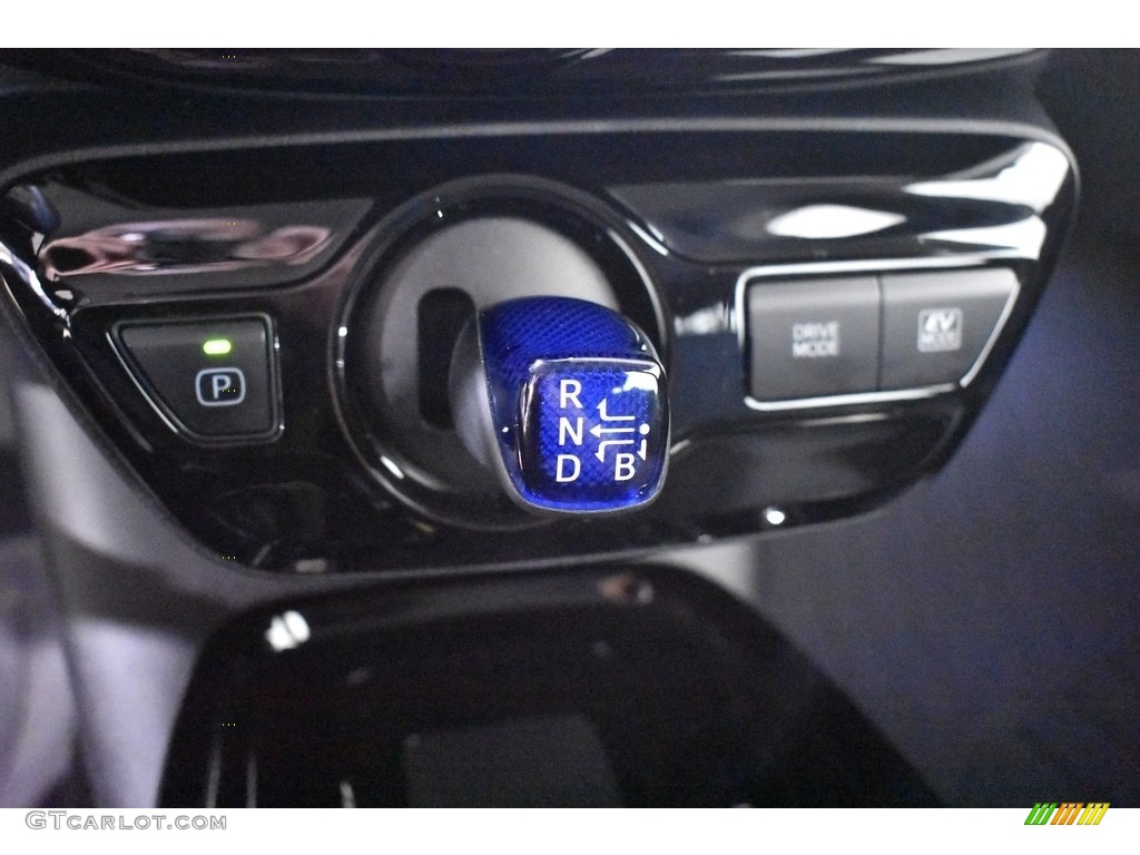 2019 Prius XLE AWD-e - Magnetic Grey Metallic / Black photo #16