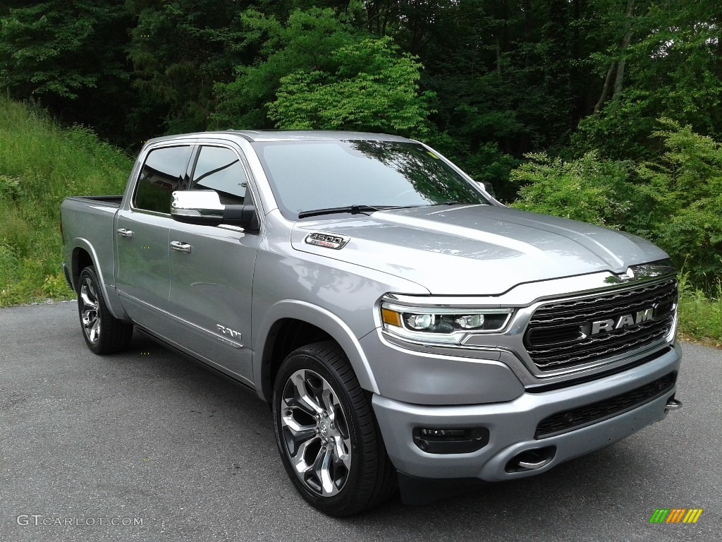 Billet Silver Metallic 2020 Ram 1500 Limited Crew Cab 4x4 Exterior Photo #141998316