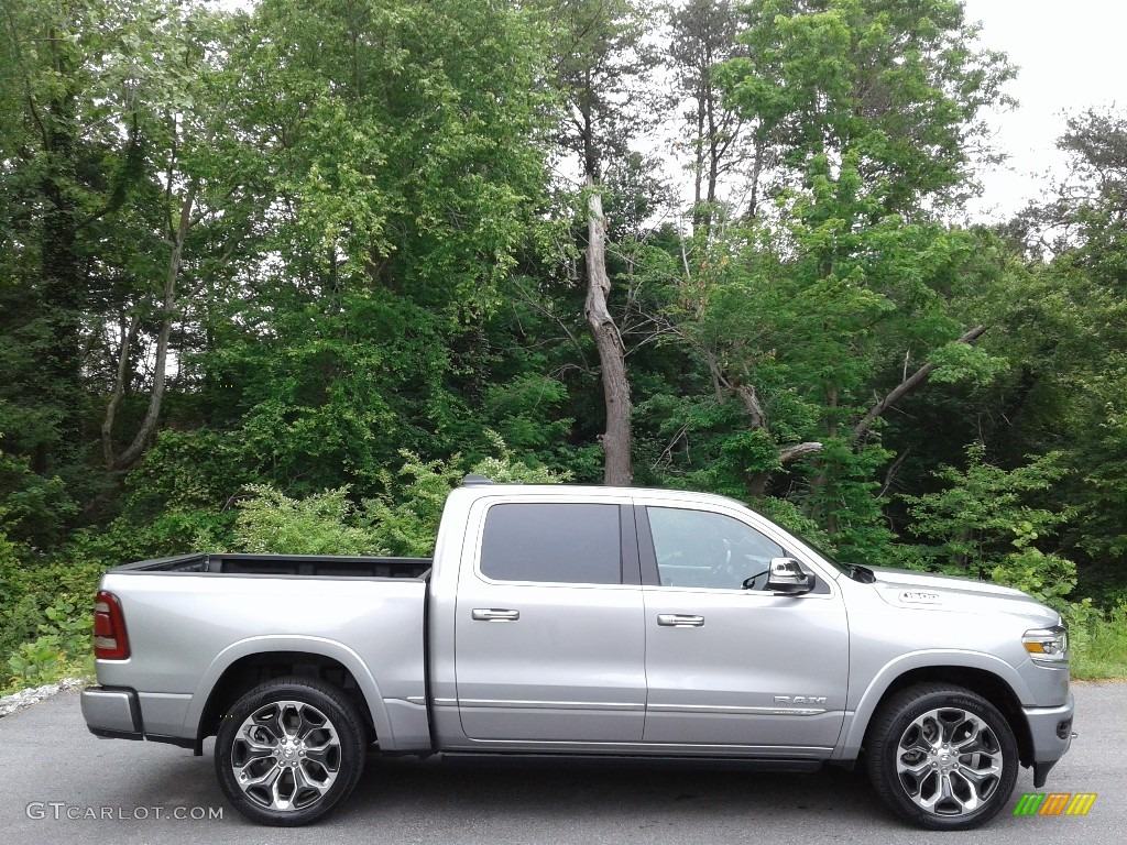 Billet Silver Metallic 2020 Ram 1500 Limited Crew Cab 4x4 Exterior Photo #141998346