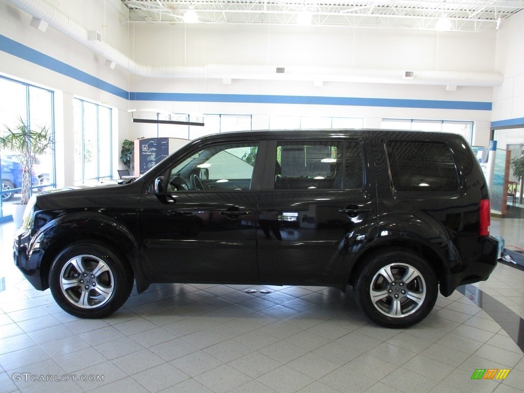Crystal Black Pearl 2015 Honda Pilot SE 4WD Exterior Photo #141998439