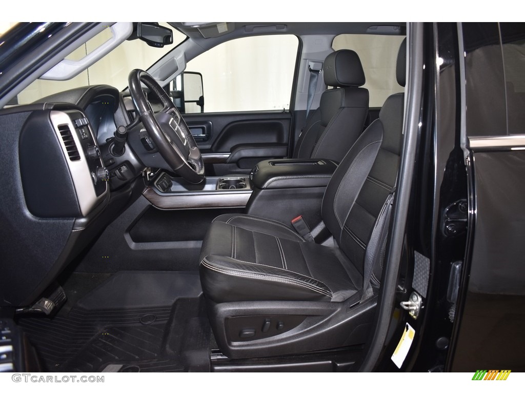 2018 GMC Sierra 3500HD Denali Crew Cab 4x4 Front Seat Photo #141998796
