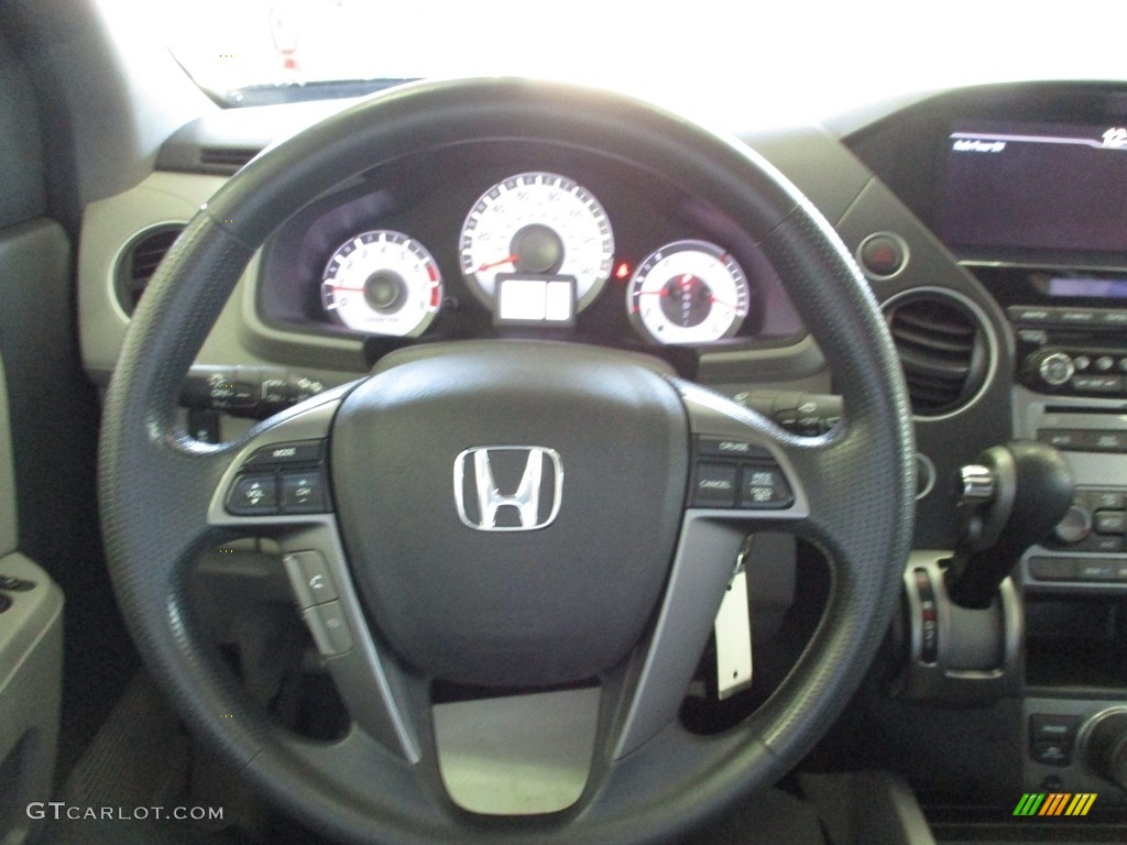 2015 Honda Pilot SE 4WD Gray Steering Wheel Photo #141998991