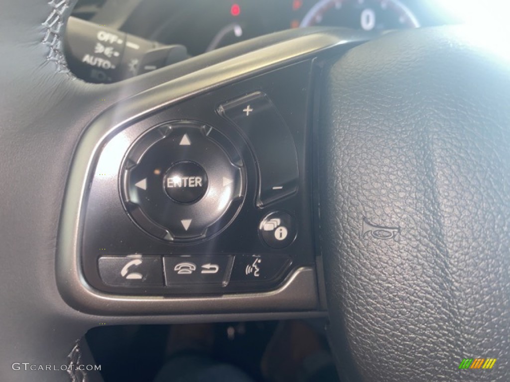 2021 Civic Sport Hatchback - Crystal Black Pearl / Black photo #10