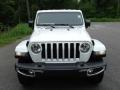 2021 Bright White Jeep Gladiator Overland 4x4  photo #3