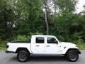 2021 Bright White Jeep Gladiator Overland 4x4  photo #5