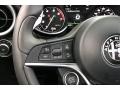 Black/Black 2018 Alfa Romeo Stelvio Ti Sport AWD Steering Wheel