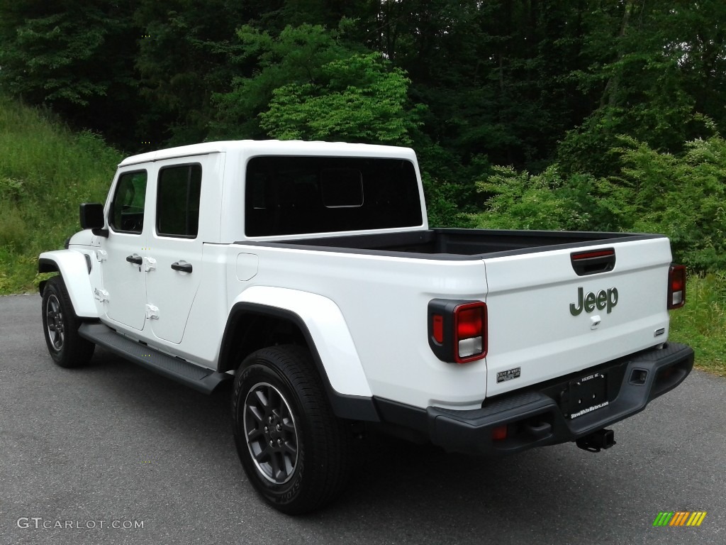 2021 Gladiator Overland 4x4 - Bright White / Black photo #9