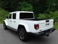 2021 Bright White Jeep Gladiator Overland 4x4  photo #9