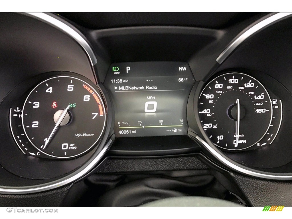 2018 Alfa Romeo Stelvio Ti Sport AWD Gauges Photos