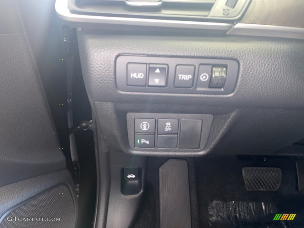 2021 Accord Touring Hybrid - Crystal Black Pearl / Black photo #8