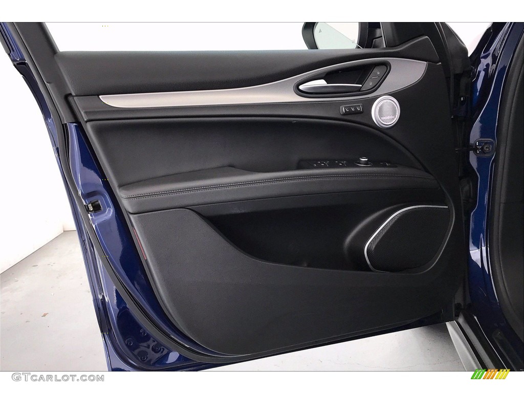 2018 Alfa Romeo Stelvio Ti Sport AWD Black/Black Door Panel Photo #141999519