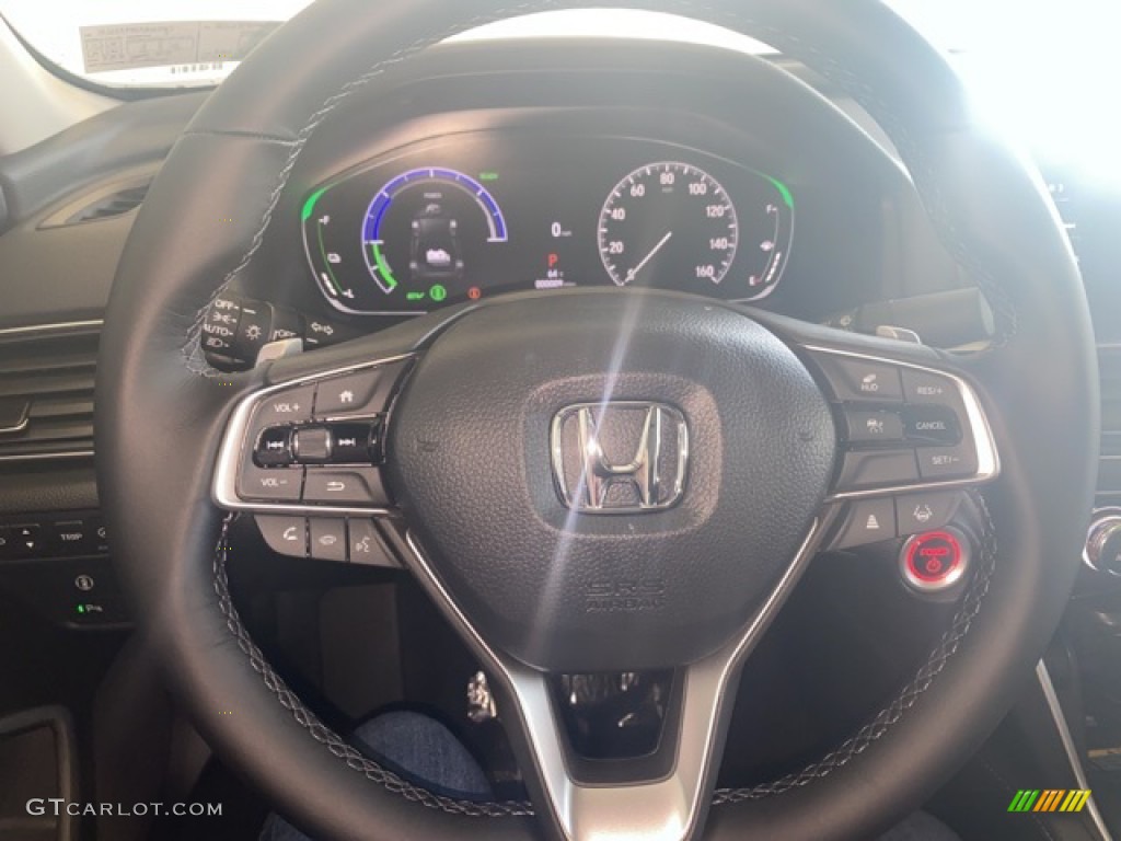 2021 Accord Touring Hybrid - Crystal Black Pearl / Black photo #12