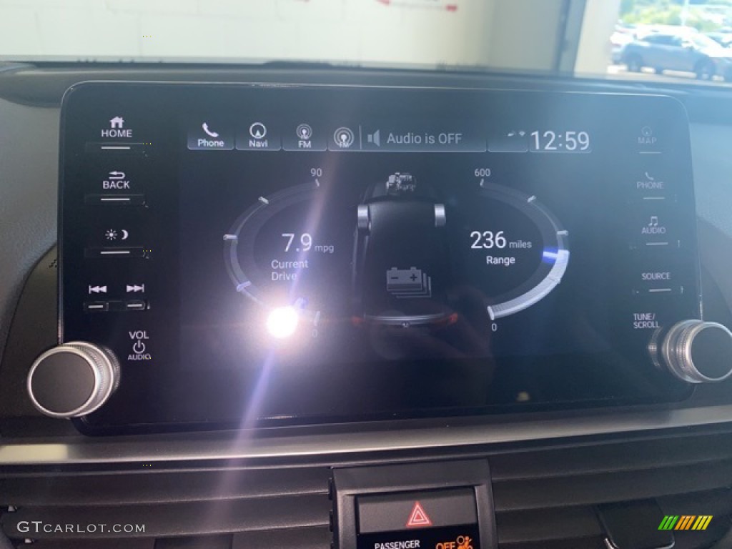 2021 Accord Touring Hybrid - Crystal Black Pearl / Black photo #13