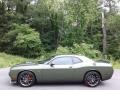 F8 Green 2021 Dodge Challenger R/T Scat Pack Shaker Exterior