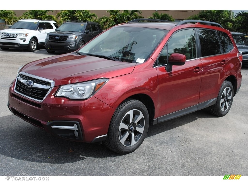 Venetian Red Pearl 2018 Subaru Forester 2.5i Limited Exterior Photo #142000248