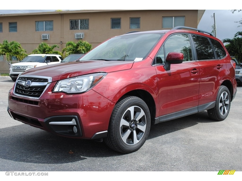 Venetian Red Pearl 2018 Subaru Forester 2.5i Limited Exterior Photo #142000272