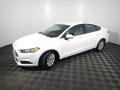 2015 Oxford White Ford Fusion S  photo #9