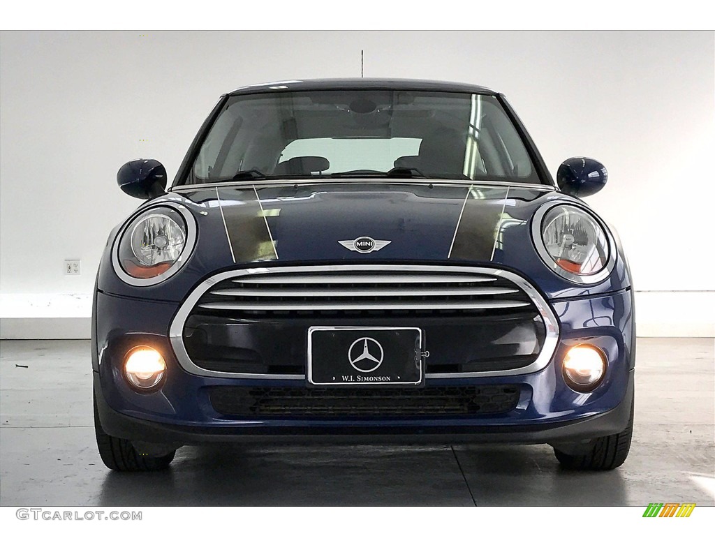 2014 Cooper Hardtop - Deep Blue Metallic / Carbon Black photo #2
