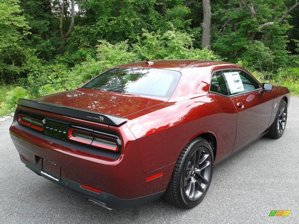 2021 Challenger R/T Scat Pack Shaker - Octane Red Pearl / Black photo #6