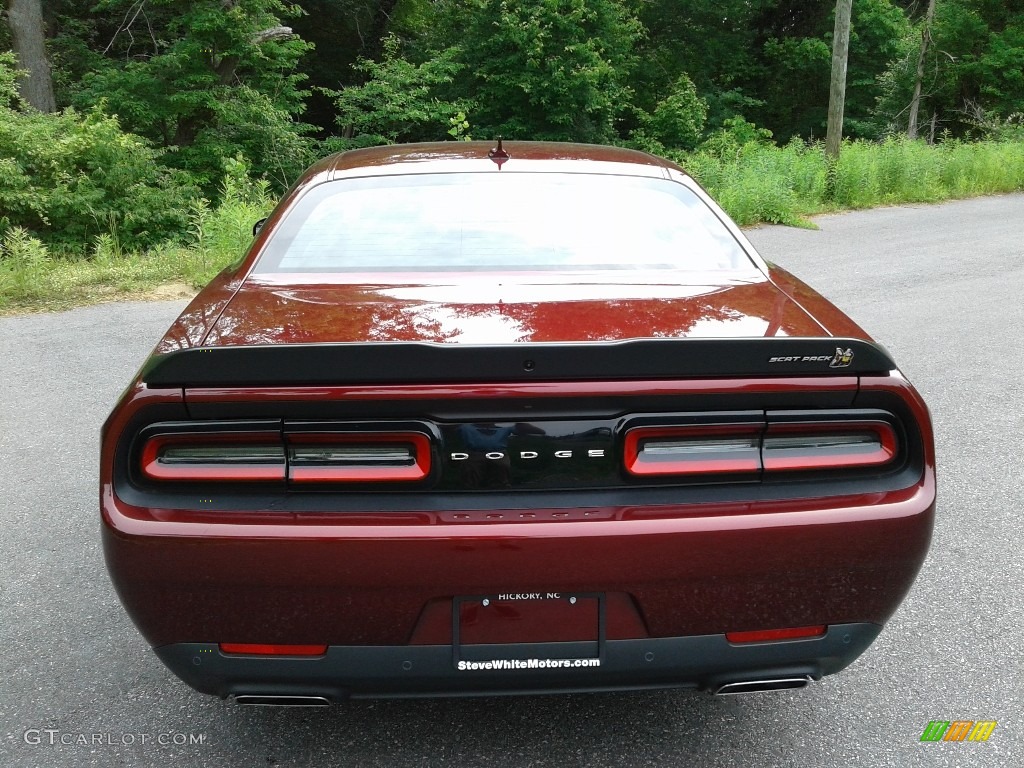 2021 Challenger R/T Scat Pack Shaker - Octane Red Pearl / Black photo #7