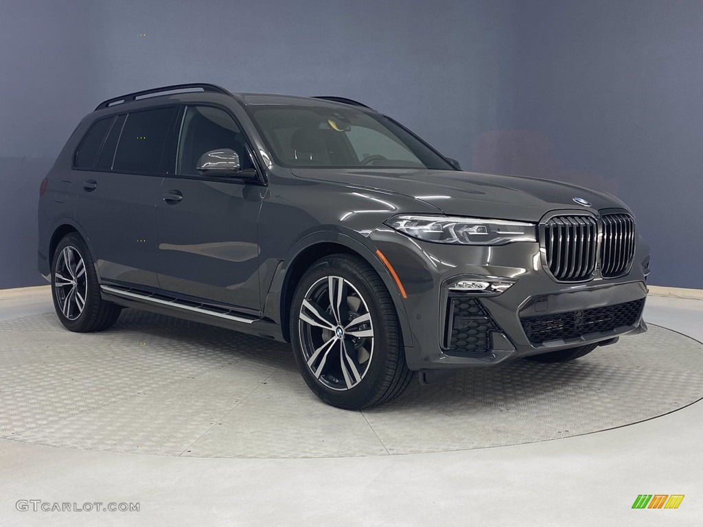 2021 X7 xDrive40i - Dravit Grey Metallic / Black photo #27