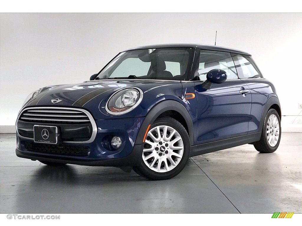 2014 Cooper Hardtop - Deep Blue Metallic / Carbon Black photo #12