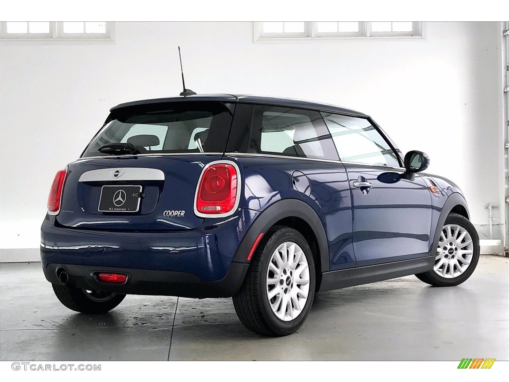 2014 Cooper Hardtop - Deep Blue Metallic / Carbon Black photo #13