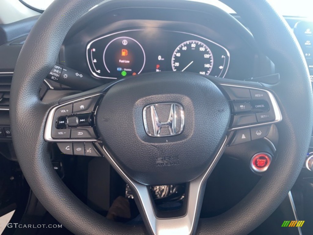 2021 Accord LX - Crystal Black Pearl / Black photo #8