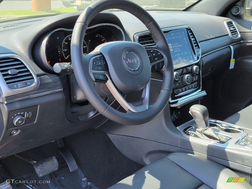 2021 Grand Cherokee Limited 4x4 - Granite Crystal Metallic / Black photo #9