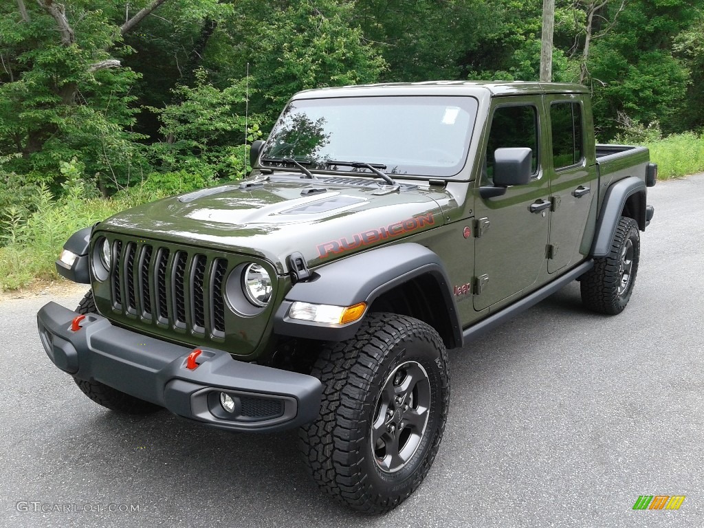 2021 Gladiator Rubicon 4x4 - Sarge Green / Black photo #2