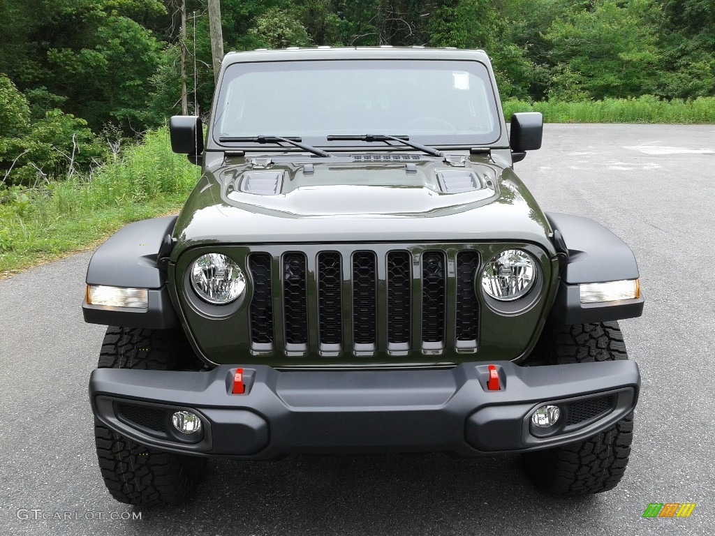 2021 Gladiator Rubicon 4x4 - Sarge Green / Black photo #3