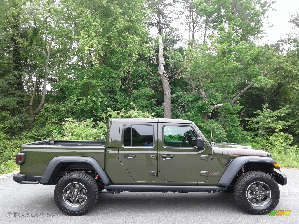 2021 Gladiator Rubicon 4x4 - Sarge Green / Black photo #5