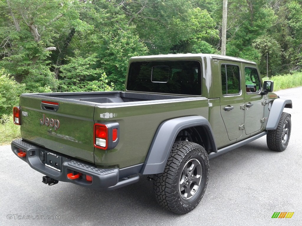 2021 Gladiator Rubicon 4x4 - Sarge Green / Black photo #6