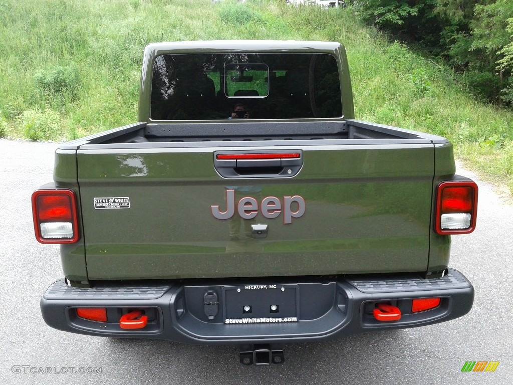 2021 Gladiator Rubicon 4x4 - Sarge Green / Black photo #7