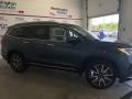 2021 Steel Sapphire Metallic Honda Pilot Touring AWD  photo #2