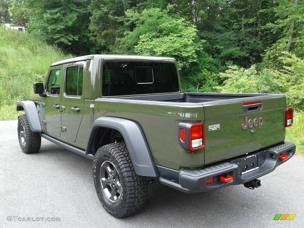 2021 Gladiator Rubicon 4x4 - Sarge Green / Black photo #9