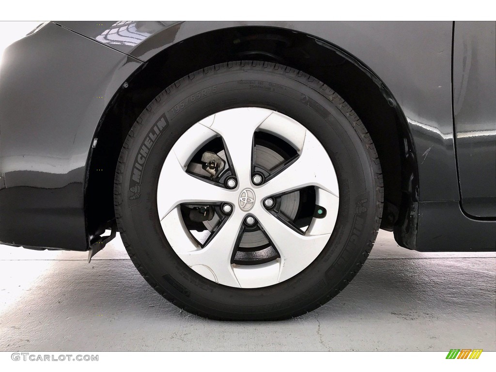 2014 Prius Five Hybrid - Black / Misty Gray photo #8