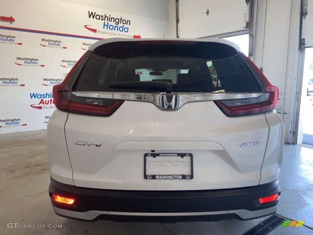 2021 CR-V EX AWD - Platinum White Pearl / Black photo #3