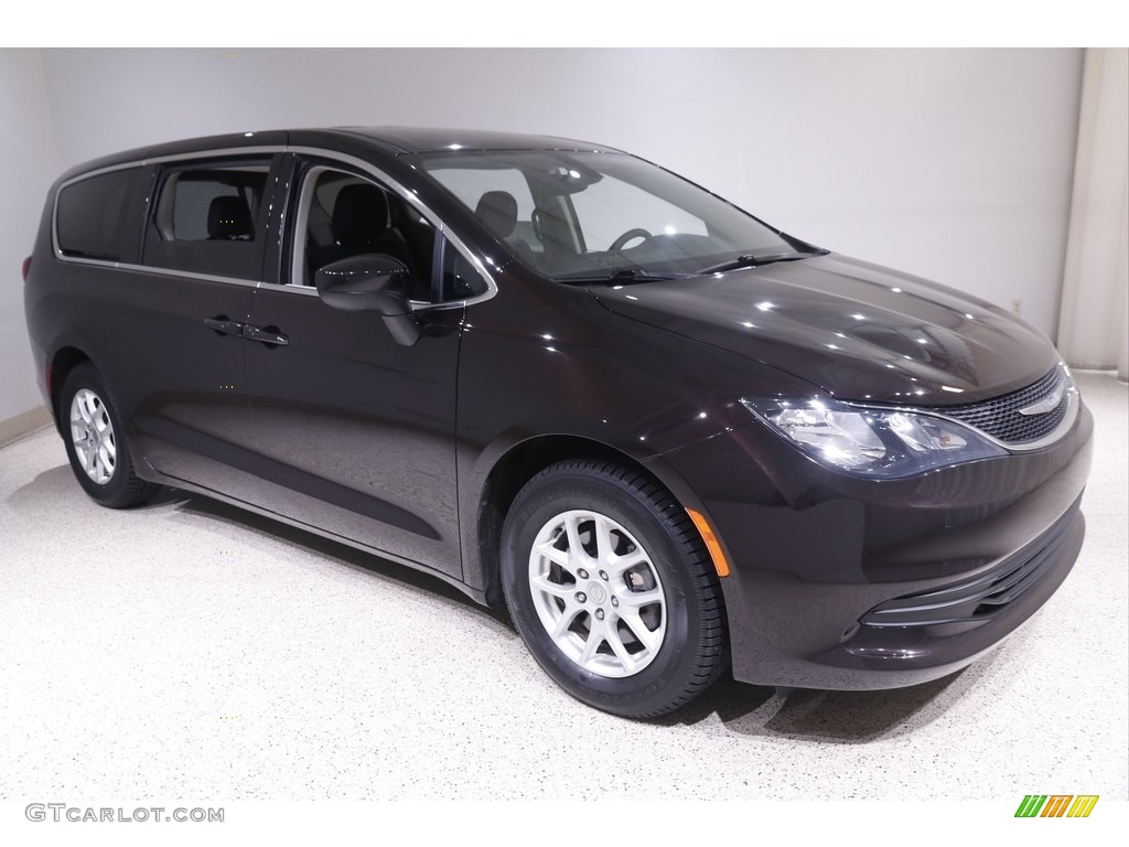 2017 Pacifica Touring - Dark Cordovan Pearl / Black/Alloy photo #1