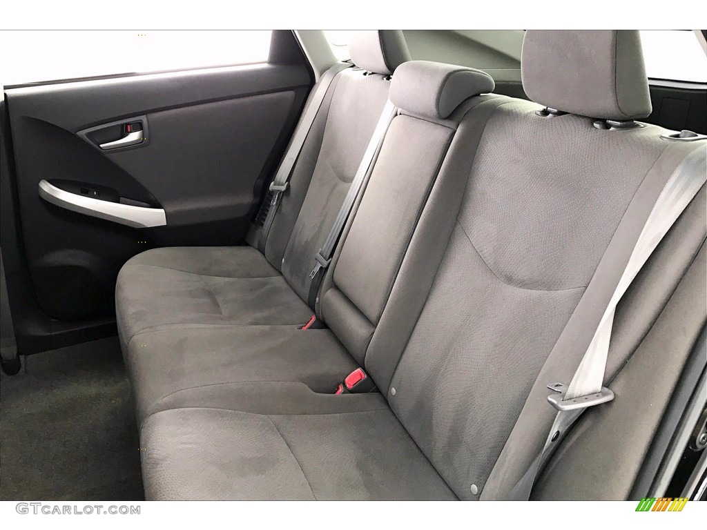 2014 Prius Five Hybrid - Black / Misty Gray photo #20