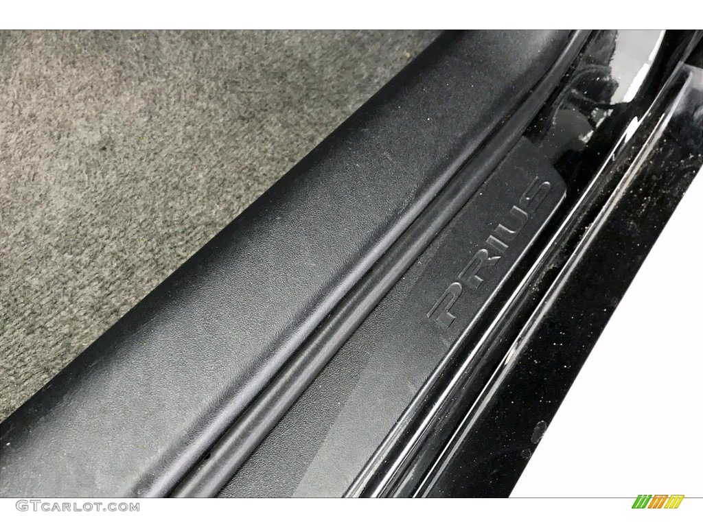 2014 Prius Five Hybrid - Black / Misty Gray photo #24