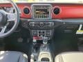 Black 2021 Jeep Wrangler Unlimited Rubicon 4x4 Dashboard