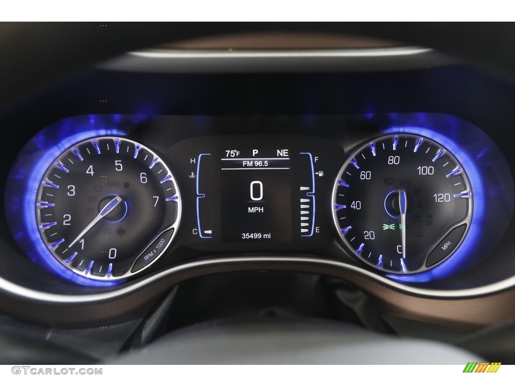 2017 Pacifica Touring - Dark Cordovan Pearl / Black/Alloy photo #8