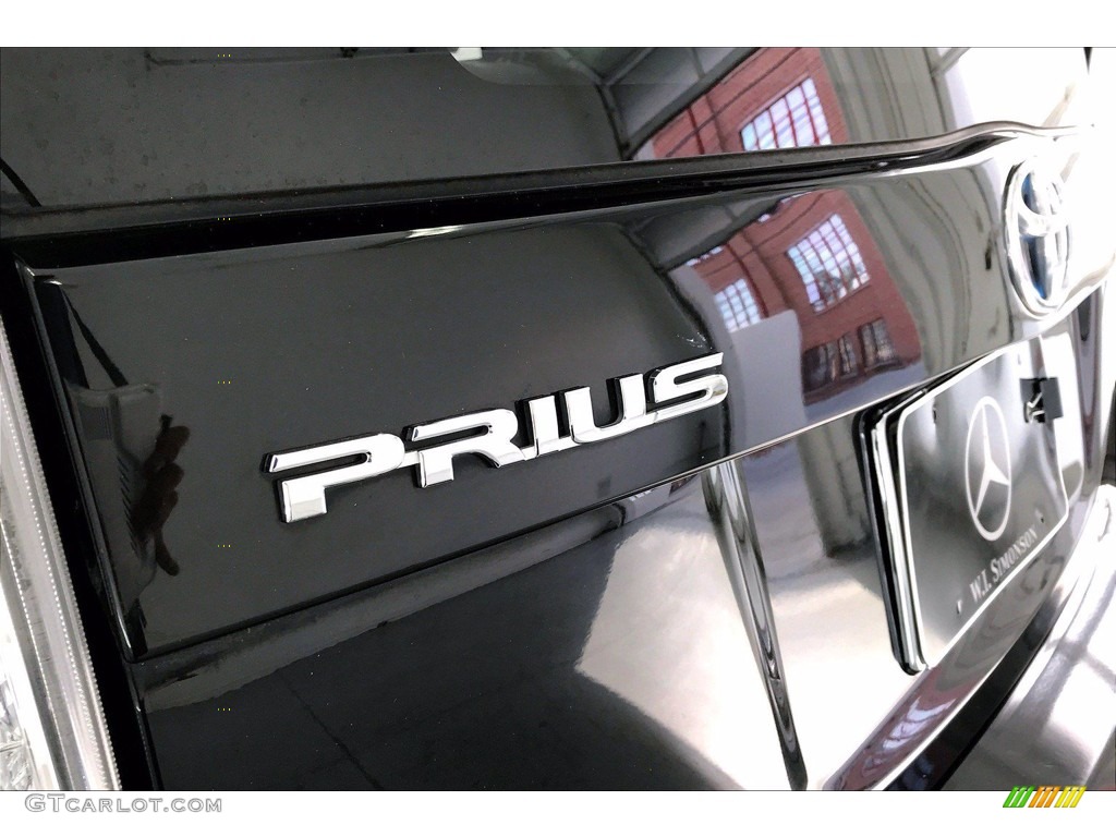 2014 Prius Five Hybrid - Black / Misty Gray photo #30