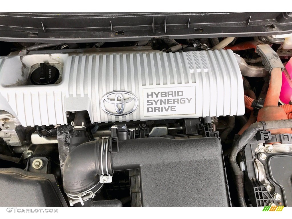 2014 Prius Five Hybrid - Black / Misty Gray photo #31